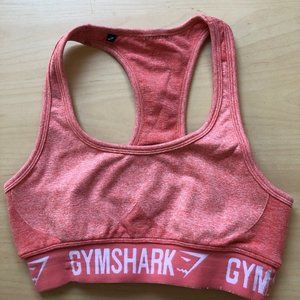 Gymshark Flex Sports Bra Peach Coral
